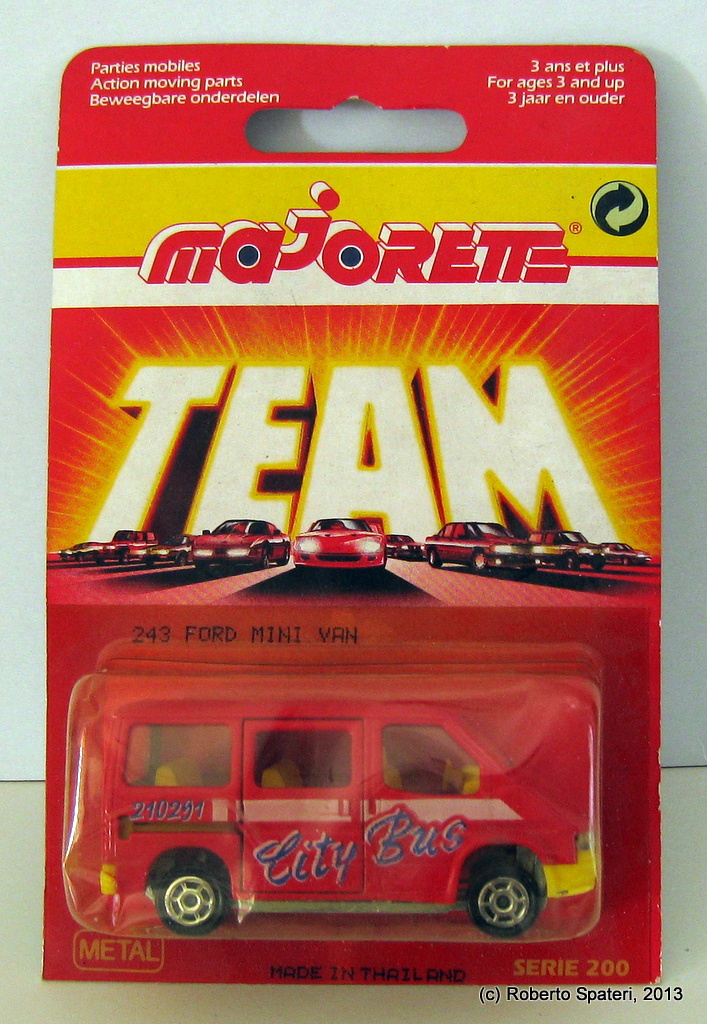 Majorette Ford Transit (n.243-C)